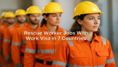 Rescue Worker Jobs With Work Visa in 7 Countries