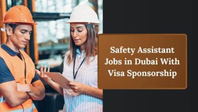 Safety Assistant Jobs in Dubai With Visa Sponsorship