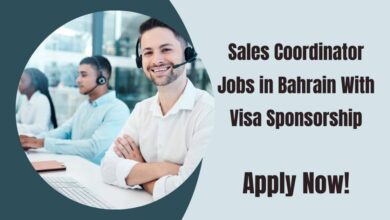 Sales Coordinator Jobs in Bahrain With Visa Sponsorship