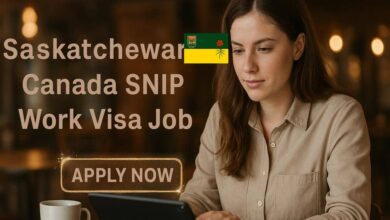 Saskatchewan Canada SNIP Work Visa Job