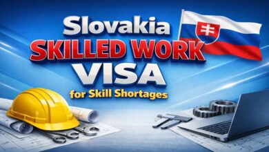 Slovakia Skilled Work VISA for Skill Shortages