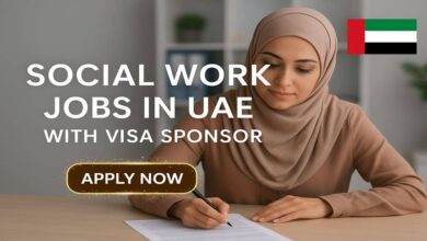 Social Work Jobs in UAE With Visa Sponsor