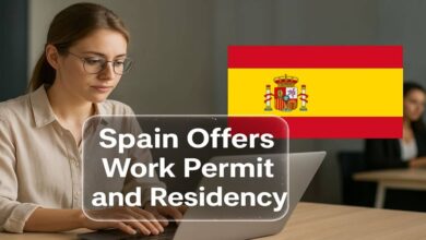 Spain Offers Work Permit and Residency
