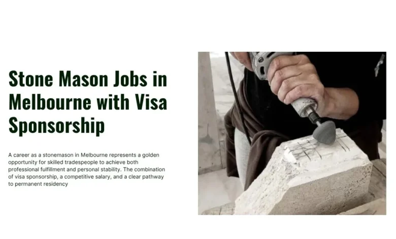 Stone Mason Jobs in Melbourne