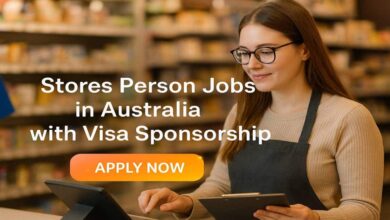 Stores Person Jobs in Australia with Visa Sponsorship