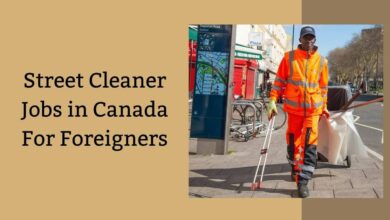 Street Cleaner Jobs in Canada For Foreigners