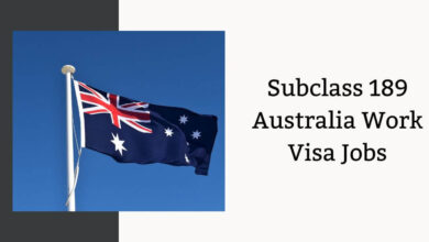 Subclass 189 Australia Work Visa Jobs