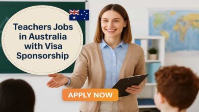 Teachers Jobs in Australia with Visa Sponsorship