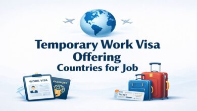 Temporary Work Visa Offering Countries for Job