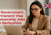 UK Government Permanent Visa Sponsorship Jobs in Derbyshire