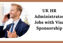 UK HR Administrator Jobs with Visa Sponsorship