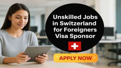 Unskilled Jobs in Switzerland for Foreigners Visa Sponsor