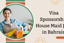 Visa Sponsorship House Maid Jobs in Bahrain