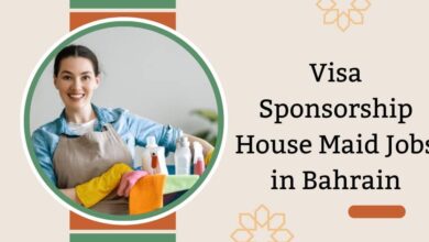 Visa Sponsorship House Maid Jobs in Bahrain
