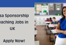 Visa Sponsorship Teaching Jobs in UK