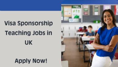 Visa Sponsorship Teaching Jobs in UK