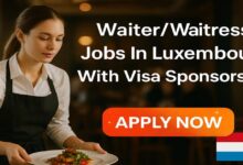 WaiterWaitress Jobs In Luxembourg With Visa Sponsorship