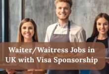 Waiter/Waitress Jobs in UK