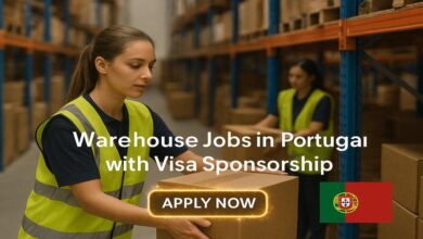 Warehouse Jobs in Portugal with Visa Sponsorship