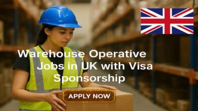 Warehouse Operative Jobs in UK with Visa Sponsorship
