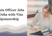 Admin Officer Jobs in Doha with Visa Sponsorship