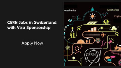 CERN Jobs in Switzerland with Visa Sponsorship