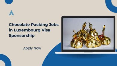 Chocolate Packing Jobs in Luxembourg Visa Sponsorship