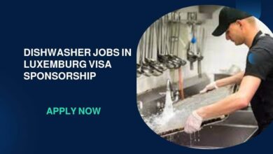 Dishwasher Jobs in Luxemburg Visa Sponsorship