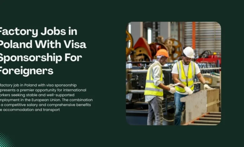 Factory Jobs in Poland
