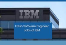 Fresh Software Engineer Jobs at IBM