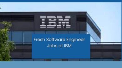 Fresh Software Engineer Jobs at IBM