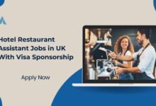 Hotel Restaurant Assistant Jobs in UK