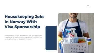 Housekeeping Jobs in Norway