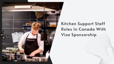 Kitchen Support Staff Roles In Canada With Visa Sponsorship