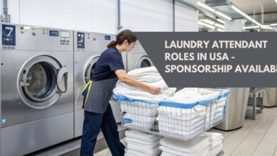 Laundry Attendant Roles In USA - Sponsorship Available