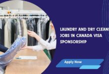 Laundry and Dry Cleaning Jobs in Canada Visa Sponsorship