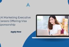 UK Marketing Executive Careers Offering Visa Sponsorship