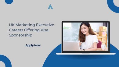 UK Marketing Executive Careers Offering Visa Sponsorship