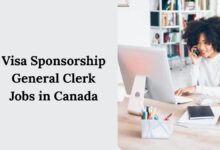 Visa Sponsorship General Clerk Jobs in Canada