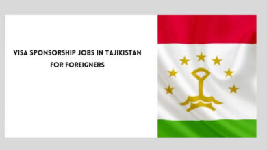 Visa Sponsorship Jobs in Tajikistan For Foreigners