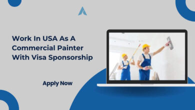 Work In USA As A Commercial Painter With Visa Sponsorship