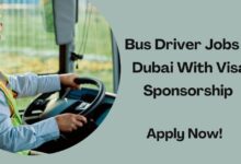 Bus Driver Jobs in Dubai With Visa Sponsorship