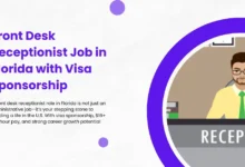Front Desk Receptionist Job in Florida