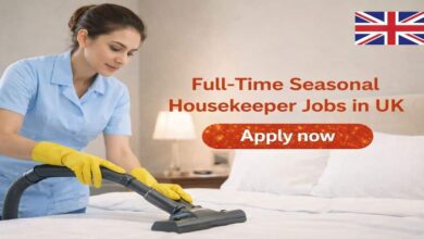 Full-Time Seasonal Housekeeper Jobs in UK