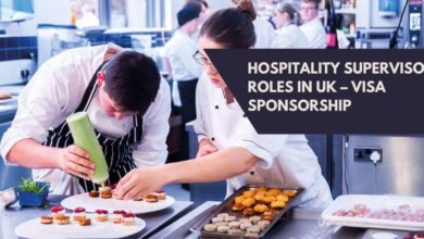Hospitality Supervisor Roles in UK – Visa Sponsorship