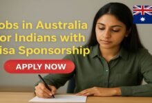 Jobs in Australia for Indians with Visa Sponsorship