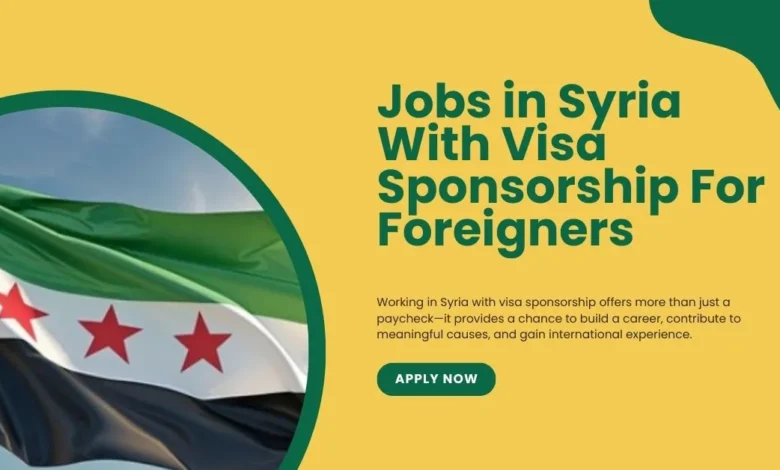 Jobs in Syria