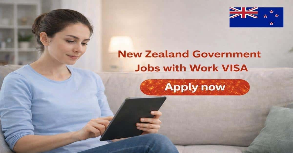New Zealand Government Jobs with Work VISA 2026