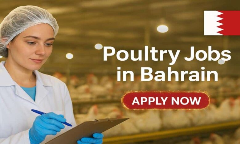 Poultry Jobs in Bahrain with Visa Sponsorship For Foreigners