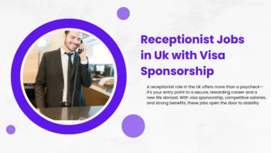 Receptionist Jobs in Uk